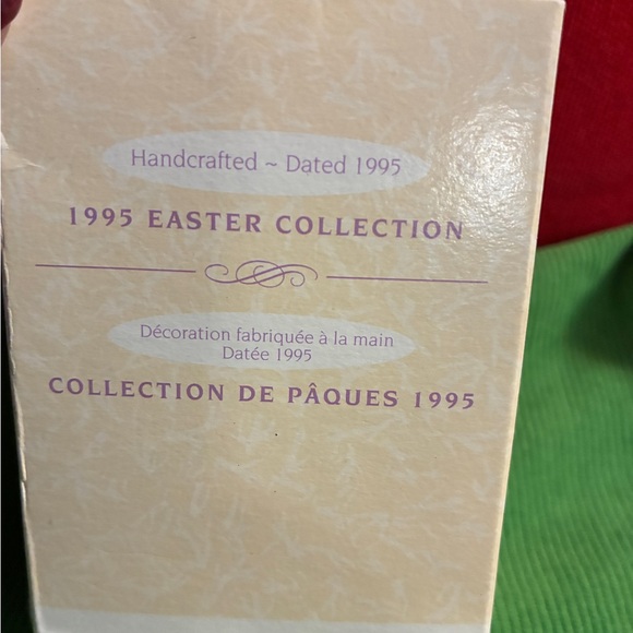 Hallmark Keepsake Ornament Daughter Duck 1995 pink purple - Picture 6 of 7